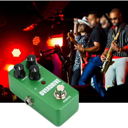 FOD3 Guitar Effect Pedal, Mini Overdrive Tube Sound Processor for Guitar Bass