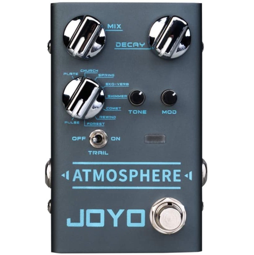 JOYO R-14 Atmospheres- Reverb Pedal Multi Pedal Effect for Electric Guitar Multi-mode Reverb Effect Pedal with 9