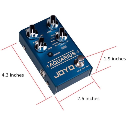 JOYO R-07 Aquarius Multi Mode Delay Looper Guitar Effect Pedal