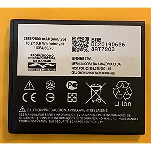 (CBDS) 2685mAh, 10.2 Wh Replacement Battery - Compatible with Motorola Moto G4 Play XT1607 XT1609 XT1600 Moto G5 XT1670