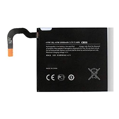 Image 1 of 1.. (CBDS) 2000mAh, 7.4 Wh Replacement Battery - Compatible with Nokia Lumia 925 BL-4YW in Non-Retail Packaging.