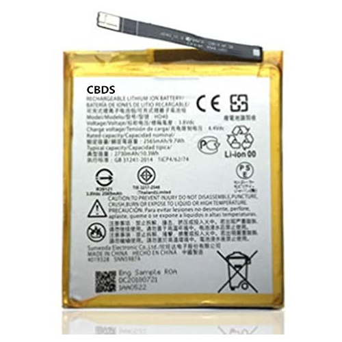 (CBDS) 2565mAh, 9.7 Wh Replacement Battery - Compatible with Motorola Z2 Force XT1789 XT1789-01 XT1789-03 XT1789-04