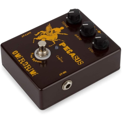 Dolamo Overdrive Guitar Effects Pegasus Guitar Pedal Klon Centaur Simulation Metal True Bypass Brown CP-43