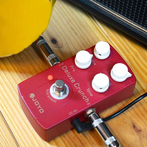 JOYO Deluxe Crunch Classic Crunch Distortion Pedal Effect as