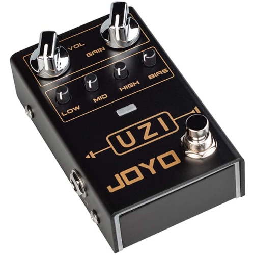 JOYO R-03 UZI Distortion Pedal Guitar Effect Pedal for Heavy Metal Music, With BIAS Knob, True Bypass, Guitar