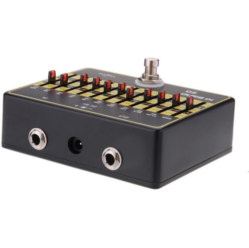 Caline 10 Band EQ Equalizer Guitar Effects Pedal True Byass Aluminium Alloy CP-24
