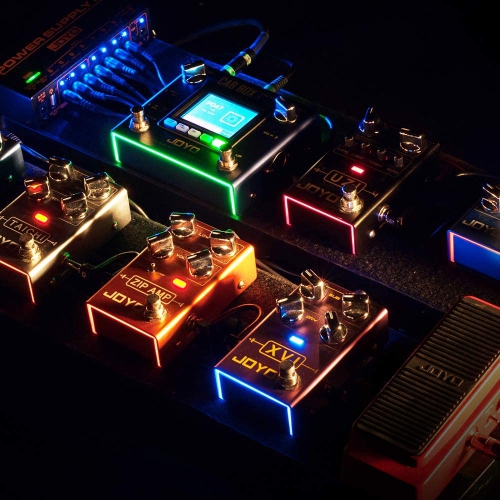 JOYO XVI Octave Effect Pedal with MOD Effects and Independent Octave Up/Down Adjusting knobs for Electric Guitar