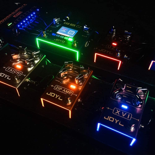 JOYO XVI Octave Effect Pedal with MOD Effects and Independent Octave Up/Down Adjusting knobs for Electric Guitar