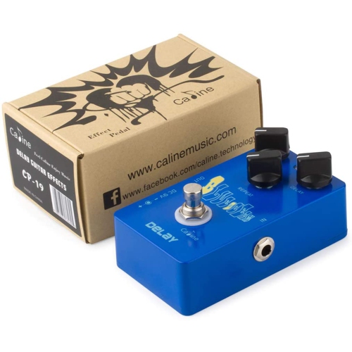 Dolamo Digital Analog Delay Effects Pedal Caline CP-19 Blue Ocean Delay Guitar Effect Pedal True Bypass