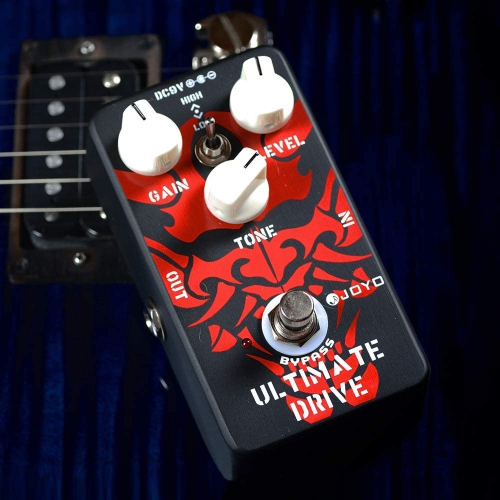 JOYO Ultimate Drive Overdrive Pedal and Rich Bordering-on-Distortion Overdrive for Electric Guitar Effect