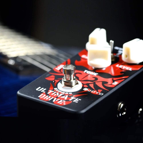 JOYO Ultimate Drive Overdrive Pedal and Rich Bordering-on-Distortion Overdrive for Electric Guitar Effect
