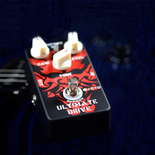 JOYO Ultimate Drive Overdrive Pedal and Rich Bordering-on-Distortion Overdrive for Electric Guitar Effect