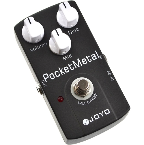 JOYO JF-35 Electric Violao Guitar Distortion Effect Pedal Pocket Metal Drive Mid Tone True Bypass Musical Instrument