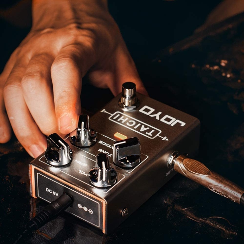 JOYO Tai Chi Low Gain Overdrive Pedal Smooth Overdrive Sound of Classic Dumble Amp for Electric Guitar Effect