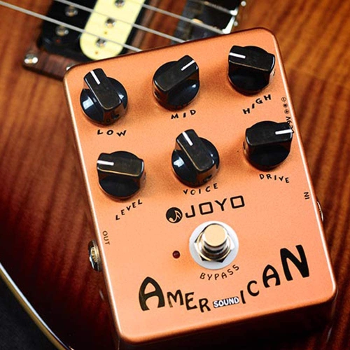 JOYO JF-14 American Sound Overdrive Guitar Pedal from Original Sound to Overdrive Pedal Amplifier Simulation 57 Deluxe