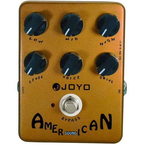 JOYO JF-14 American Sound Overdrive Guitar Pedal from Original Sound to Overdrive Pedal Amplifier Simulation 57 Deluxe