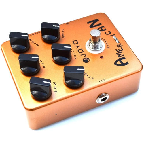 JOYO JF-14 American Sound Guitar Effect Pedal Overdrive DI Amplifier Simulator