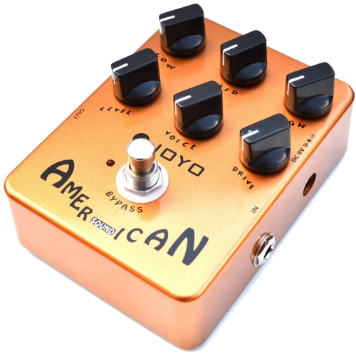 JOYO JF-14 American Sound Guitar Effect Pedal Overdrive DI Amplifier Simulator