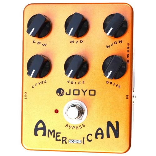 JOYO JF-14 American Sound Guitar Effect Pedal Overdrive DI Amplifier Simulator