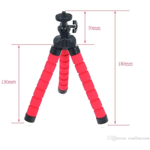 Tripod Flexible Sponge Octopus Mini Tripod for Phone Mini Camera Tripods Phone Holder Clip Stand for Smart Phone