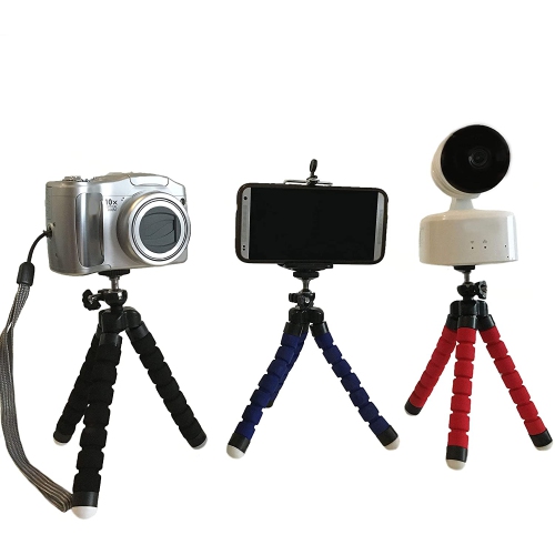 Flexible Sponge Octopus Tripod for Cellphone and Camera