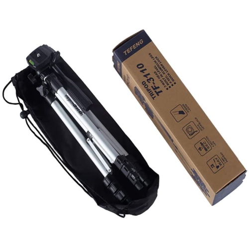 Trépied trépied support téléphone cellulaire 40 po vidéo aluminium léger portatif avec support pour téléphone cellulaire voyage