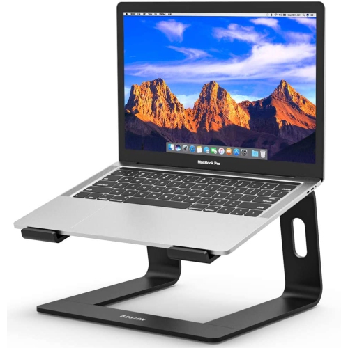 Besign LS03 Aluminum Laptop Stand, Ergonomic Detachable Computer Stand, Riser Holder Notebook Stand Compatible