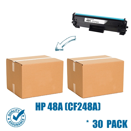 PRINTER PRO  Compatible Replacement for 30 Pack HP 48A (Cf248A)/48A/hp48/hp48A Toner Cartridge - HP Laserjet Pro Mfp M15A M15W M16 Mfp M28A Mfp M28W