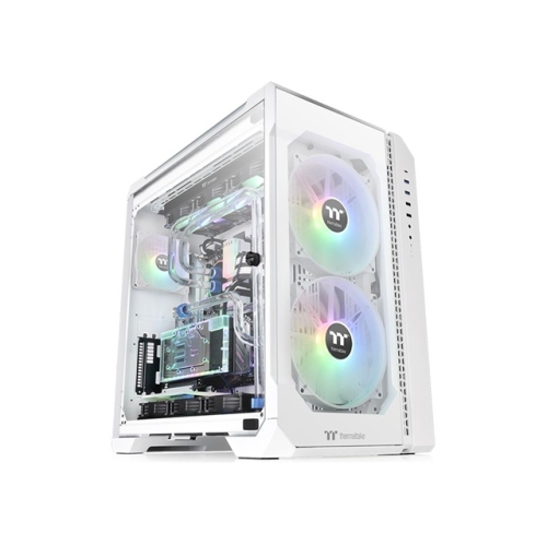 Boîtier CA-1Q6-00M6WN-00 View 51 Snow Full Tower de Thermaltake verre trempé blanc ARGB prix de détail