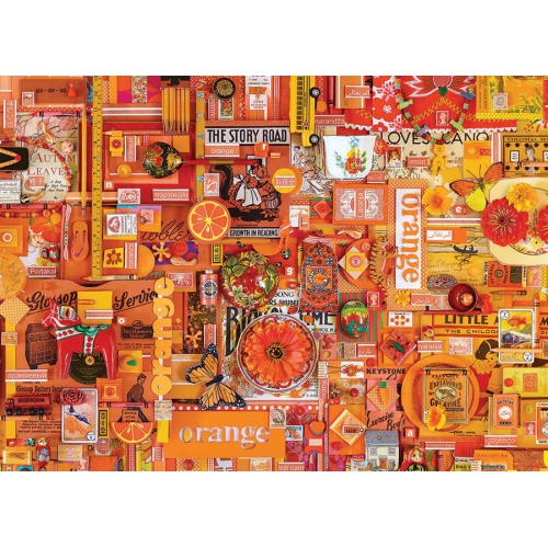 COBBLE HILL  - Orange, 1000-Piece Puzzle