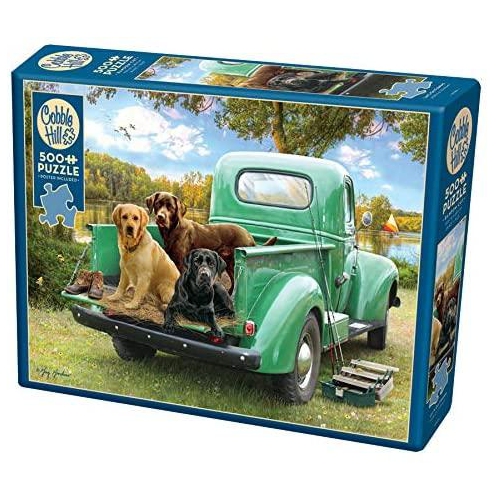 COBBLE HILL  - Let's Go Fishing, 500-Piece Puzzle