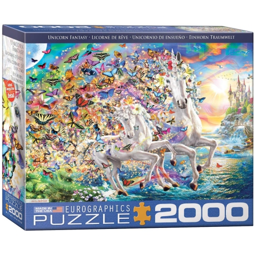 Eurographics - Unicorn Fantasy, 2000 PC Puzzle