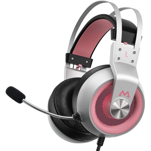 MPOW  Eg3 Pro Gaming Headset, 3D Bass Surround Sound, Ps4 Xbox Computer Headset With Noise Cancelling Mic, Over-Ear
