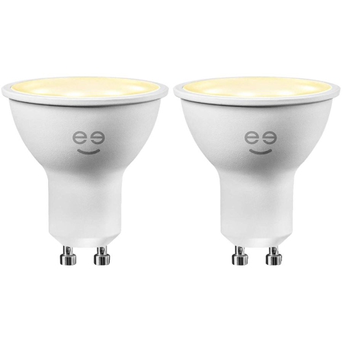 Geeni LUX GU10 35W Tunable and Dimmable Smart Wi-Fi Bulb - 2 Pack - White