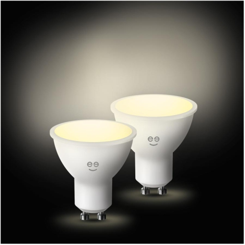 Geeni LUX GU10 35W Tunable and Dimmable Smart Wi-Fi Bulb - 2 Pack - White