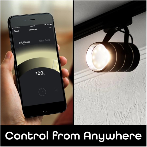 Geeni LUX GU10 35W Tunable and Dimmable Smart Wi-Fi Bulb - 2 Pack - White