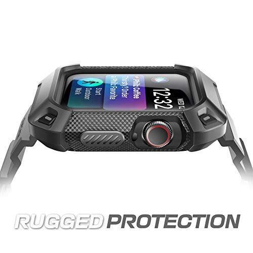 Unicorn Beetle Pro Designed for Apple Watch Series 6/SE/5/4 44mm , Rugged Protective Case with Strap Bands