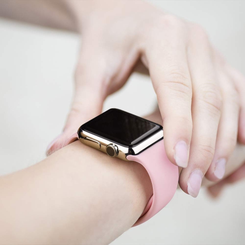 Paquet de 3 bracelets DE PETITE taille compatibles avec le bracelet d'Apple Watch de 38&nbsp;mm 40&nbsp;mm; Bracelet de remplacement en silicone