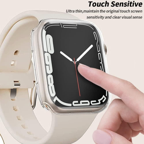 Protecteur d'écran tactile antichoc ONE de Navor pour Apple Watch des séries 6/5/4/SE 40&nbsp;mm souple et transparent
