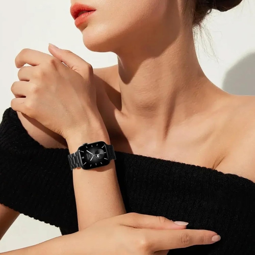 Bracelet en acier inoxydable Compatible avec le bracelet Apple Watch 49&nbsp;mm 40&nbsp;mm 46&nbsp;mm 45&nbsp;mm 44&nbsp;mm 42&nbsp;mm 41&nbsp;mm