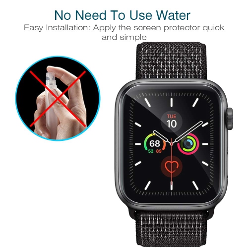 LK 6 Pack Screen Protector for Apple Watch 44mm Series 4/5 / 6 / SE,