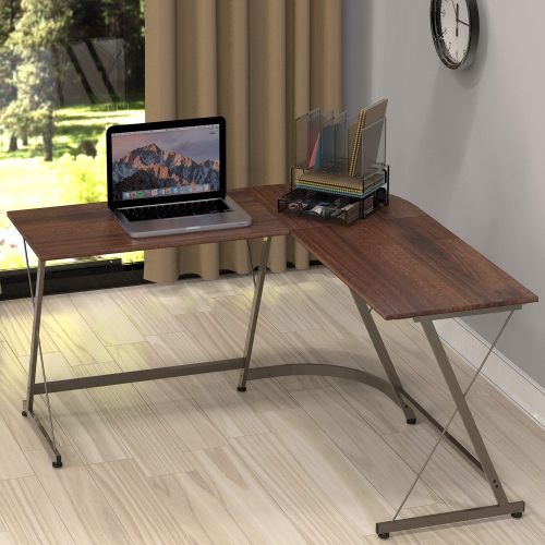 SimpleHouseware – Range-tout de bureau en filet avec tiroir coulissant, plateau double et 5 sections verticales, noir