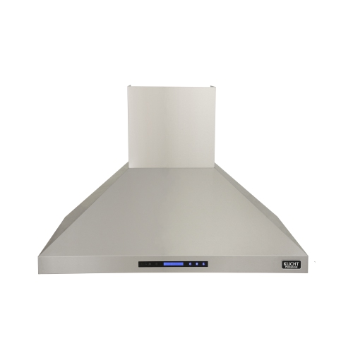 KUCHT Professional 48-inch 1200 CFM Ducted Wall Mount Range Hood in Stainless Steel