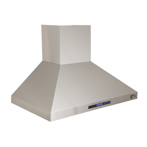 KUCHT Professional 48-inch 1200 CFM Ducted Wall Mount Range Hood in Stainless Steel