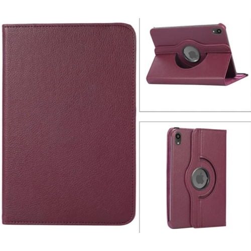 Purple Leather Smart Rotating Case for iPad Mini 4 / 5