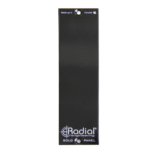 Radial Solo Single-Wide Blank Panel for 500 Series Racks