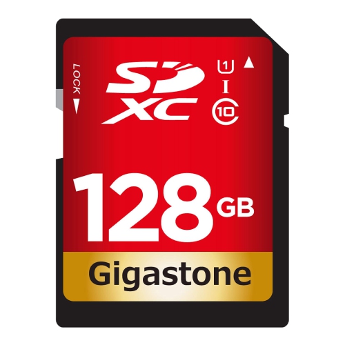 Gigastone 128GB SD Card UHS-I U1 Class 10 SDXC Memory Card High Speed Full HD Video Canon Nikon Sony Pentax Kodak Olympus