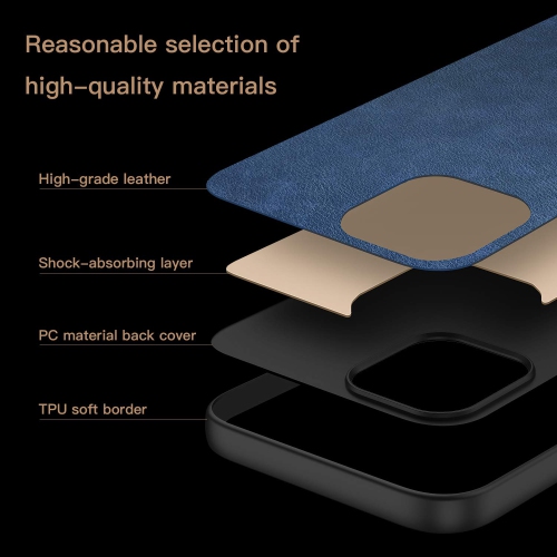 anccer Compatible for iPhone 12 Mini Case, Soft TPU Leather Case Anti-Fall Premium Material Cover for iPhone 12 Mini 5.4