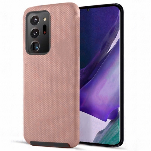 【CSmart】 Slim Fitted Hybrid Hard PC Shell Shockproof Scratch Resistant Case Cover for Samsung Galaxy Note 20, Rose Gold