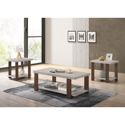 ViscoLogic Venessa Coffee and End Table Set 3 pcs | Best Buy Canada